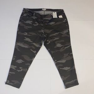CAMO skinny leg pant, PETITE inseam
